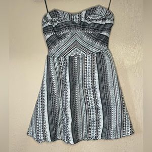 Aeropostale Strapless Mini Dress